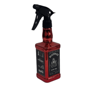 Atomizador Metalizado Tipo Jack Daniel’S Rojo