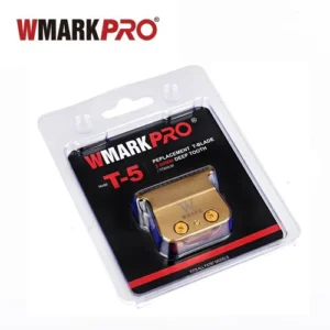 Cuchillas Patillera Wmark T-5 Negra y Dorada